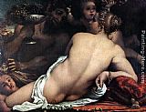 Venus with a Satyr and Cupids by Annibale Carracci